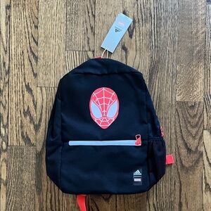 BNWT adidas x marvel Spiderman kids backpack.